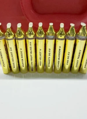 Golden Vape Ace Ultra Premium Disposable-Vape-2g-Device-Carts-with-High-End-Red-Gift-Box-Packaging