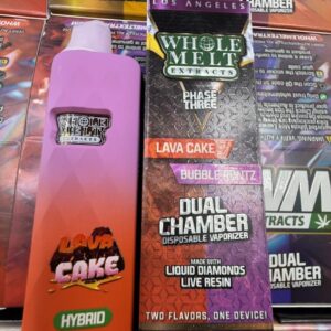 Whole Melt Dual Chamber Phase Three 2g Disposable | Liquid Diamonds Live Resin