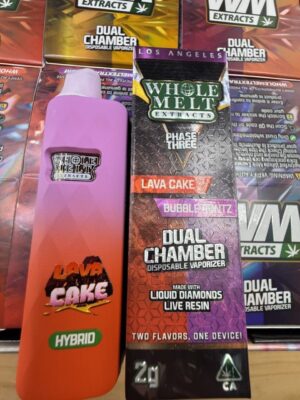 Whole Melt Dual Chamber Phase Three 2g Disposable | Liquid Diamonds Live Resin